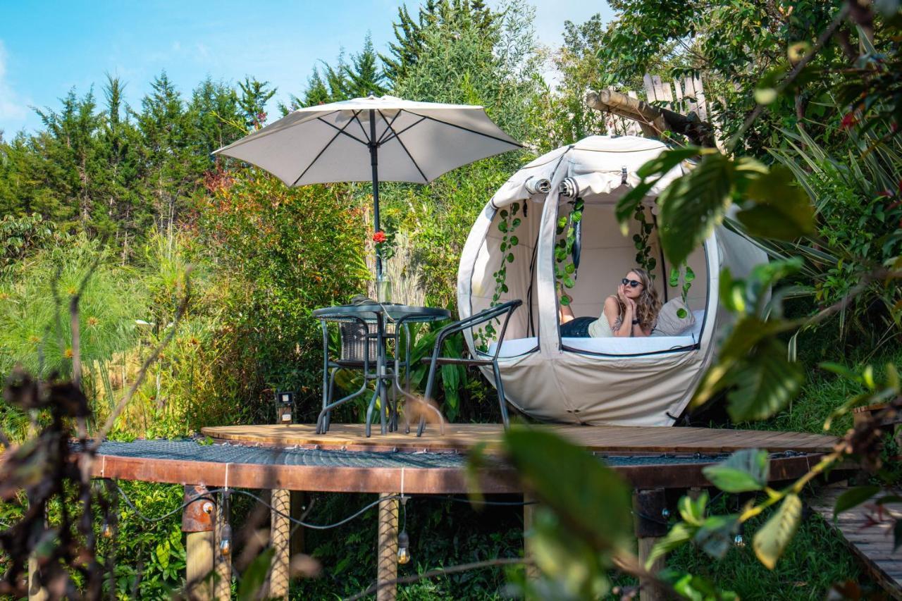 Levit Glamping - Hotel Guatape Penol (Adults Only) Guatapé Exterior foto