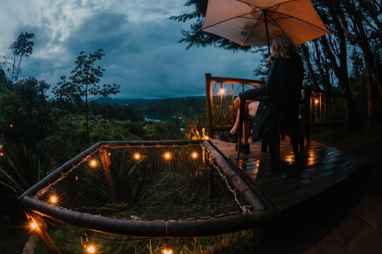Levit Glamping - Hotel Guatape Penol (Adults Only) Guatapé Exterior foto
