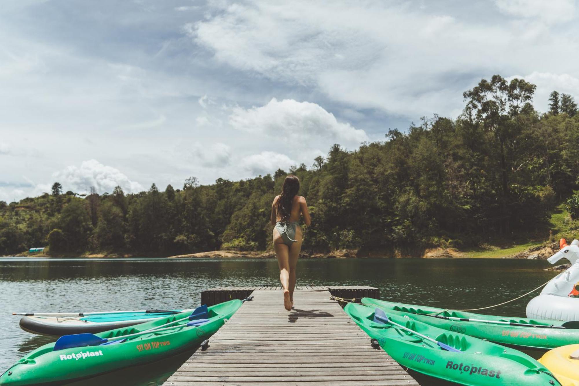 Levit Glamping - Hotel Guatape Penol (Adults Only) Guatapé Exterior foto