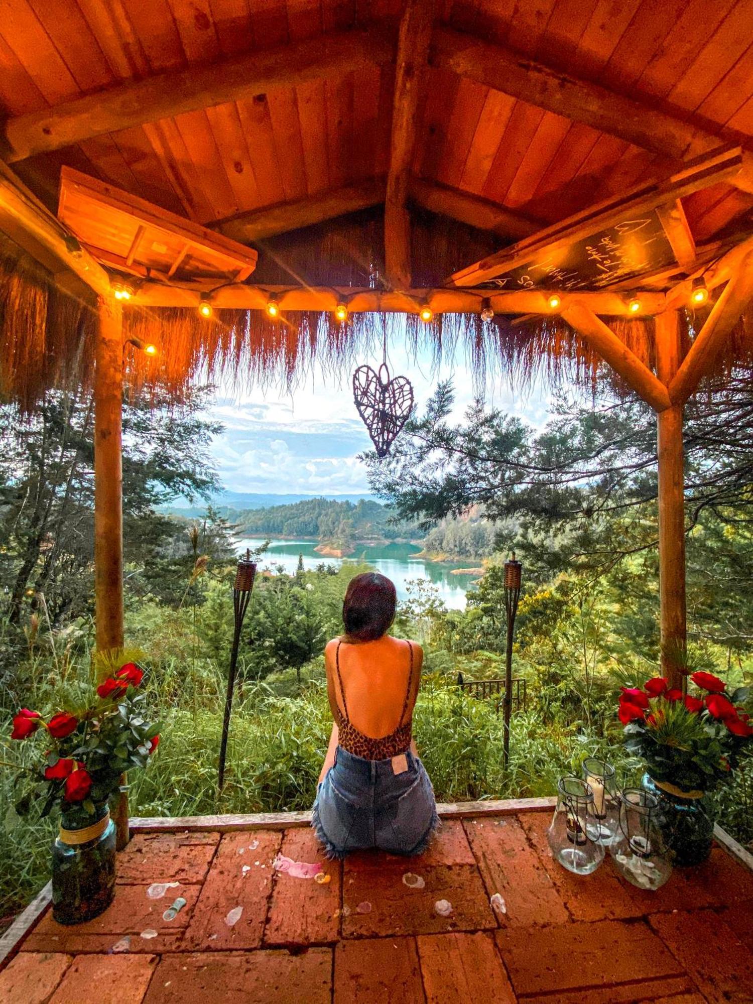 Levit Glamping - Hotel Guatape Penol (Adults Only) Guatapé Exterior foto